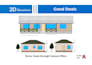 draw 2d elevation from floor plan